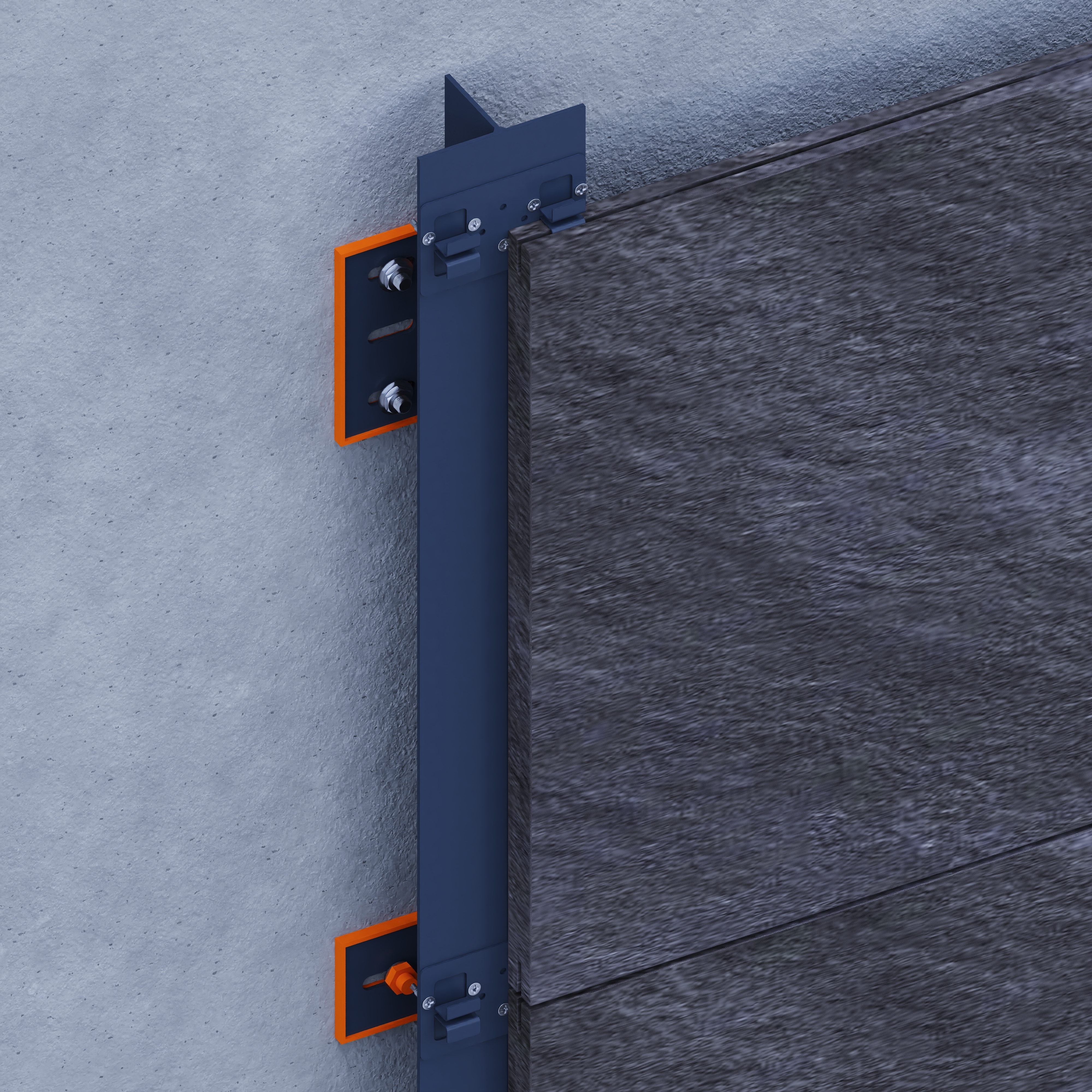 Invisible Clamp system